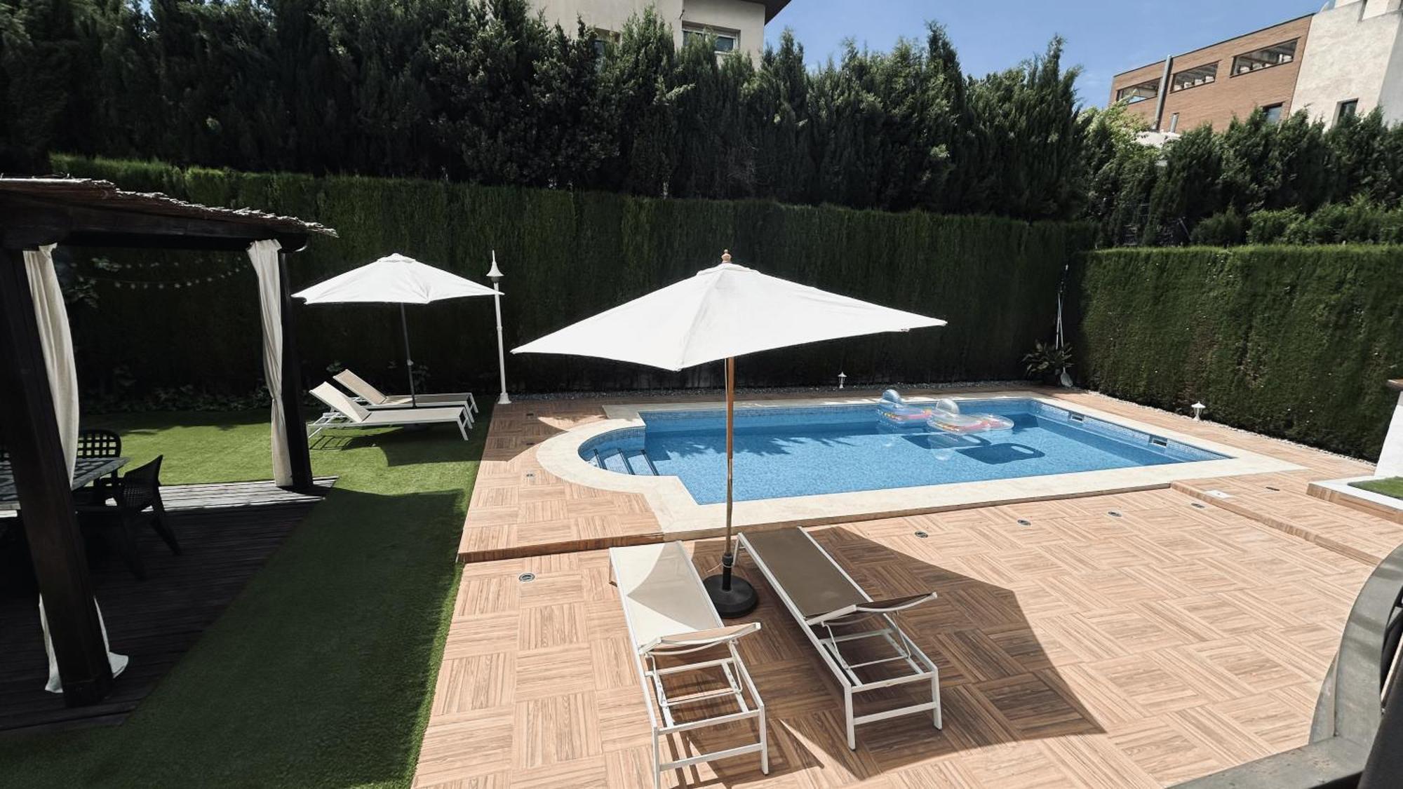 Extraordinaria Villa Con Piscina Y Chimenea Granada Exterior photo